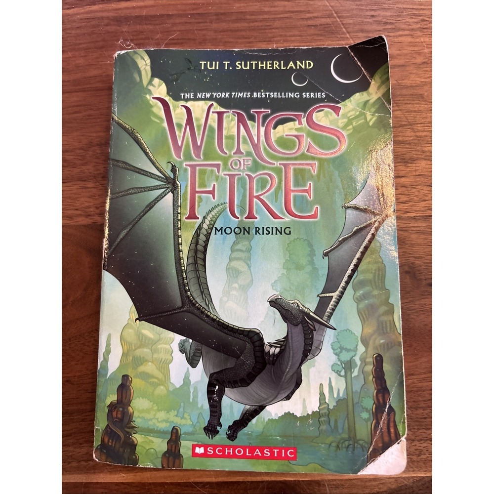 Moon Rising (Wings of Fire #6) by Tui T. Sutherland (2016, Trade Paperback)